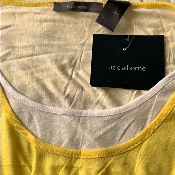 Liz Claiborne modal tee. - Picture 3 of 3